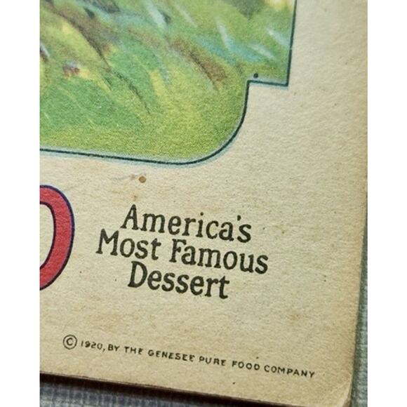 ANTIQUE 1912-1924 LOT of "JELL-O" Advertising RecipeBooklets By Maxfield Parrish - Picture 3 of 9